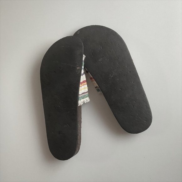 SERAPE CORK ESPADRILLE SLIDE SANDAL - Picture 5 of 10